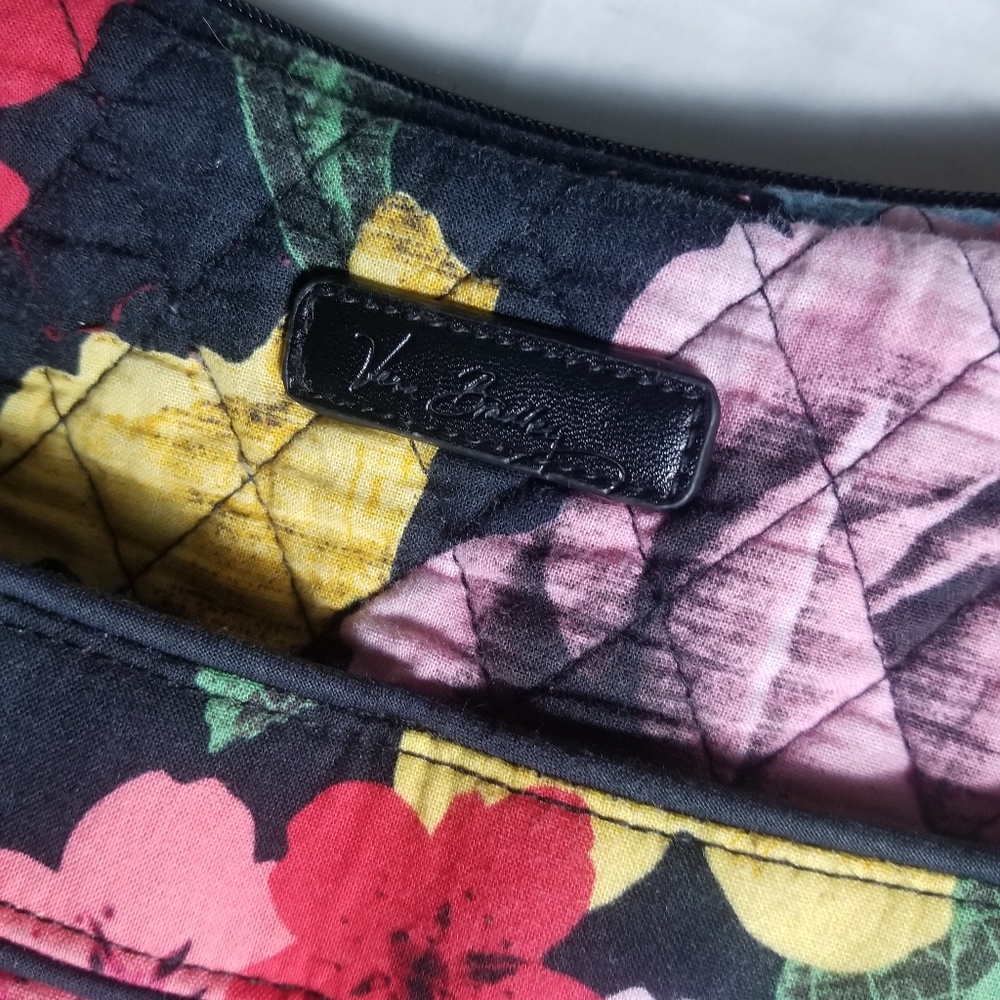 VERA BRADLEY HAVANA ROSE PATTERN CROSSBODY PURSE - Picture 3 of 16